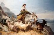 unknow artist Sheep 087 Spain oil painting artist